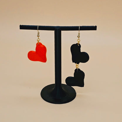 Dangle Asymmetric Hearts Mix & Match